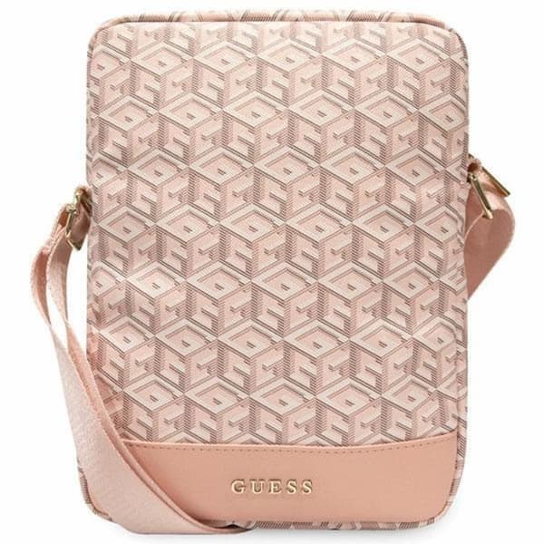Guess Tablet Fodral 10'' GCube Stripe - Rosa