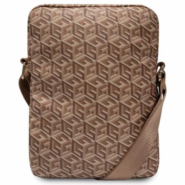 Guess Tablet Fodral 10'' GCube Stripe - Brun