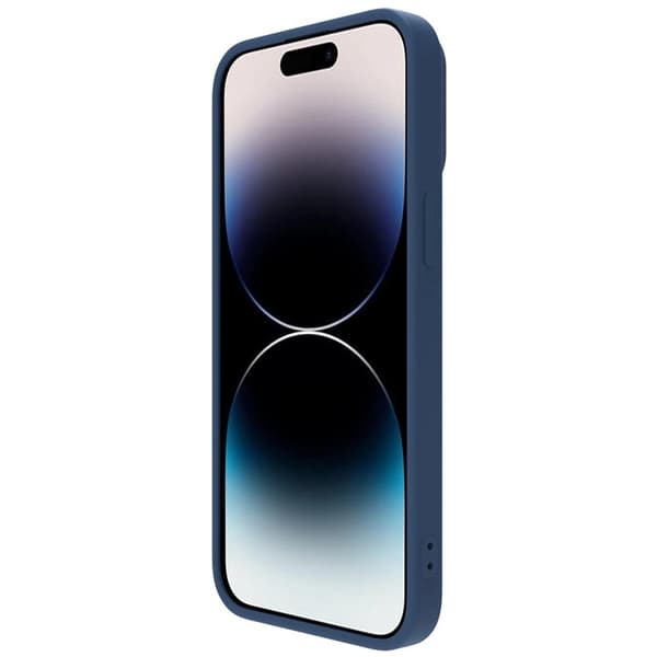 Nillkin iPhone 14 Pro Max Mobilskal CamShield Silky Silikon - Blå