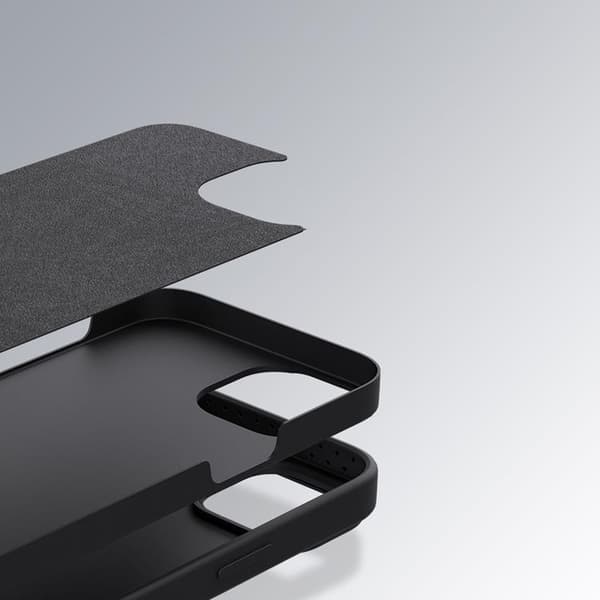 Nillkin iPhone 14 Pro Max Mobilskal CamShield Silky Silikon - Blå