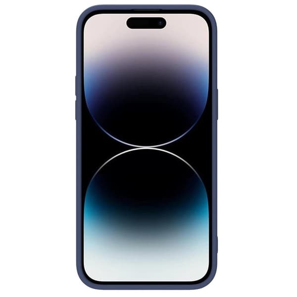 Nillkin iPhone 14 Pro Max Mobilskal CamShield Silky Silikon - Blå