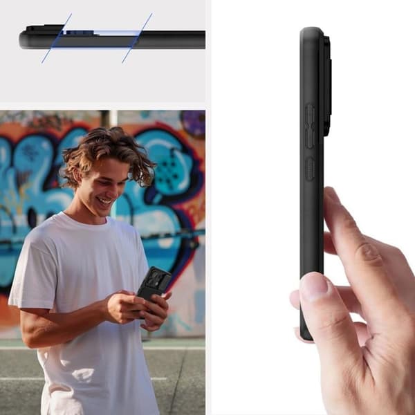 Tech-Protect Xiaomi Redmi Note 13 Pro 5G Mobilskal Velar Cam Plus - Svart