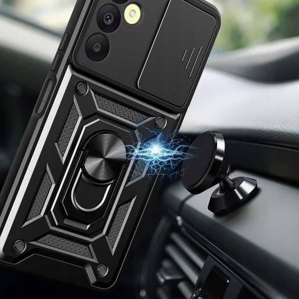 Tech-Protect Galaxy M15 Mobilskal Camshield Pro - Svart