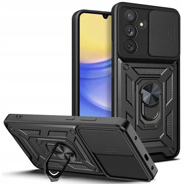 Tech-Protect Galaxy M15 Mobilskal Camshield Pro - Svart