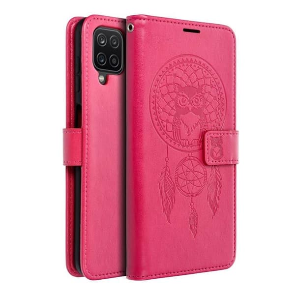 Galaxy A12/M12 Plånboksfodral Mezzo - Magenta