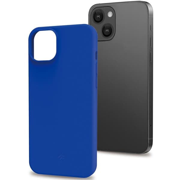Celly iPhone 16 Mobilskal Cromo Soft Rubber - Blå
