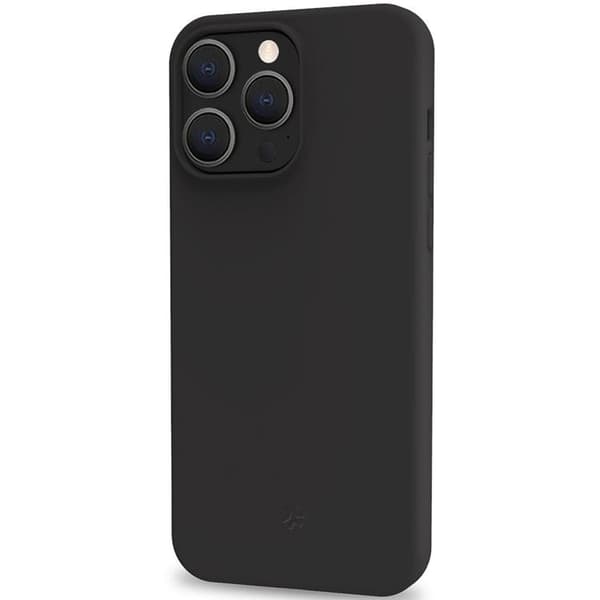 Celly iPhone 16 Pro Max Mobilskal Cromo Soft Rubber - Svart