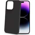 Miniatyrbild 1 av 9: Celly iPhone 16 Pro Max Mobilskal Cromo Soft Rubber - Svart