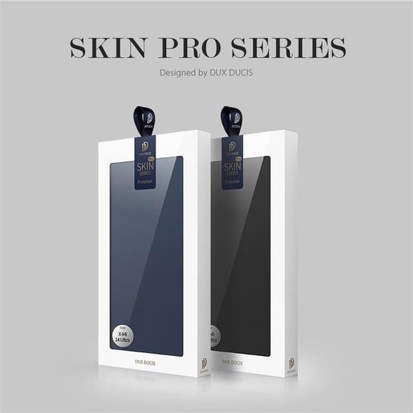 Dux Duxis Xiaomi 14 Ultra Plånboksfodral Skin Pro - Svart