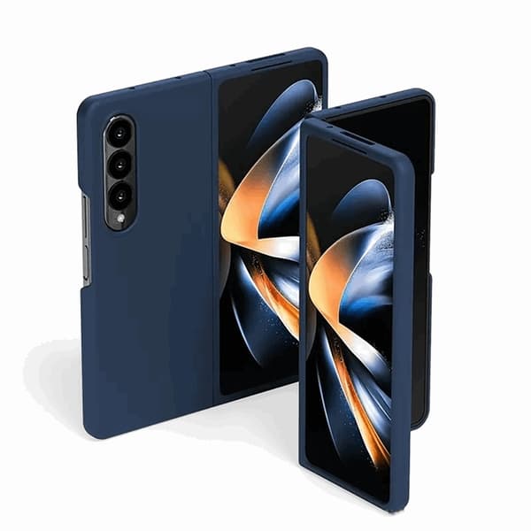 Galaxy Z Fold 6 Mobilskal Silikon - Blå
