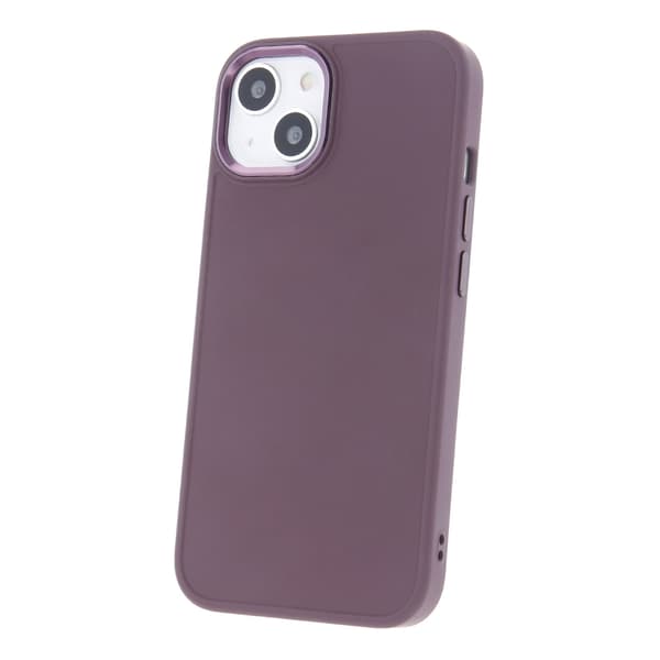 Skal med Satinöverlägg för Samsung Galaxy A52 4G / A52 5G / A52S 5G burgundy