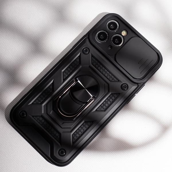 Fodral Defender Slide för Samsung Galaxy S21 FE svart