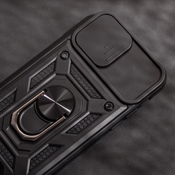 Fodral Defender Slide för Samsung Galaxy S21 FE svart