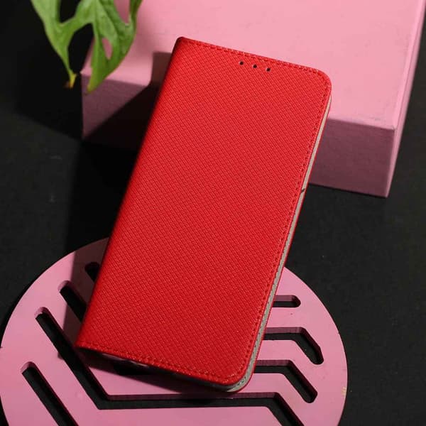 Smart Magnetiskt fodral för Samsung Galaxy A34 5G röd
