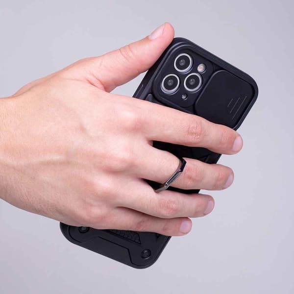 Defender Slide Skal för Samsung Galaxy A23 5G svart
