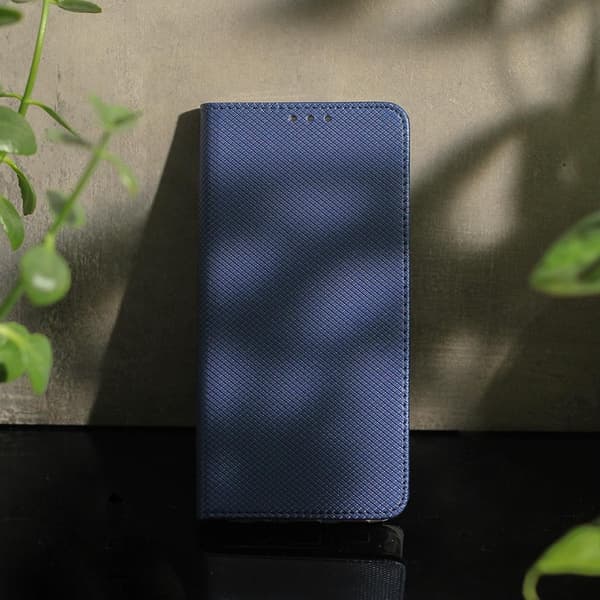 Snyggt Magnet fodral för Samsung Galaxy M34 5G marinblå
