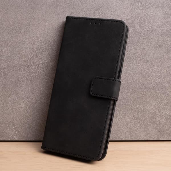 Elegant Sammetsskal för Samsung Galaxy A13 5G / A04s i svart