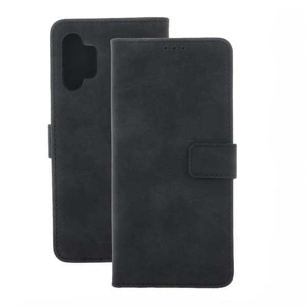 Elegant Sammetsskal för Samsung Galaxy A13 5G / A04s i svart