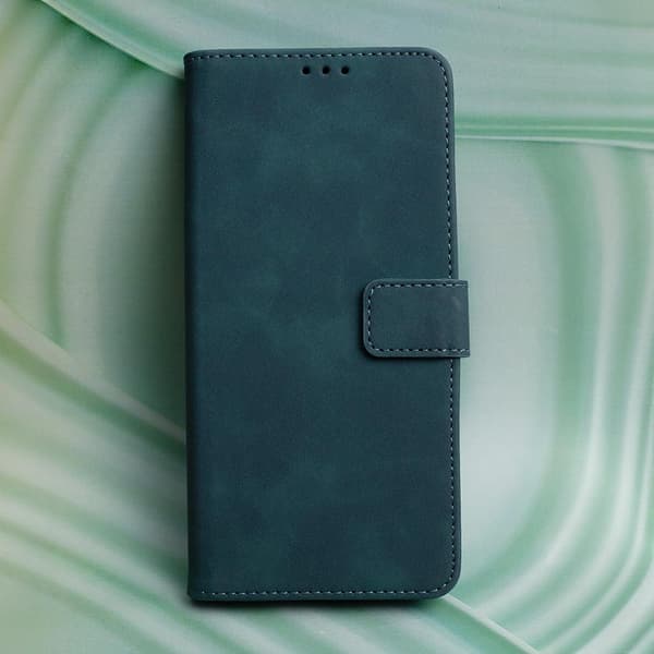 Smart Velvet fodral för Samsung Galaxy S20 FE mörkgrön
