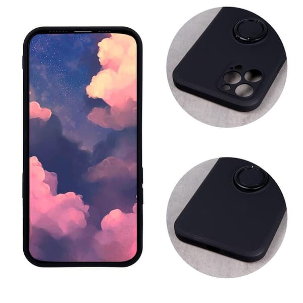 Finger Grip Skal för Samsung Galaxy A53 5G svart