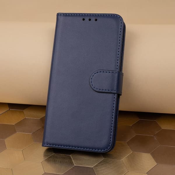 Smart Classic fodral för Samsung Galaxy M21 i marinblå