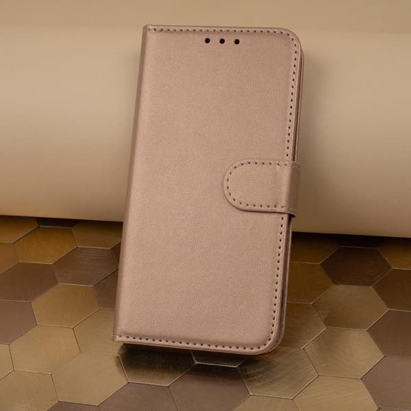Smart Classic Fodral för Samsung Galaxy M21, guld