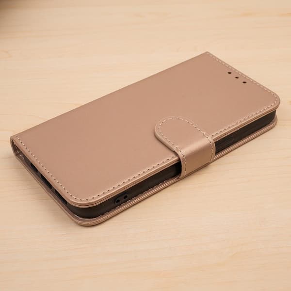 Smart Classic Fodral för Samsung Galaxy M21, guld