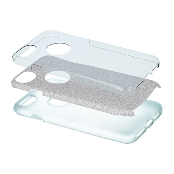 Glitter 3in1 för Samsung Galaxy A15 4G / A15 5G silver