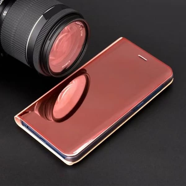 Smart Clear View-fodral för Samsung Galaxy A15 4G / A15 5G, rosa