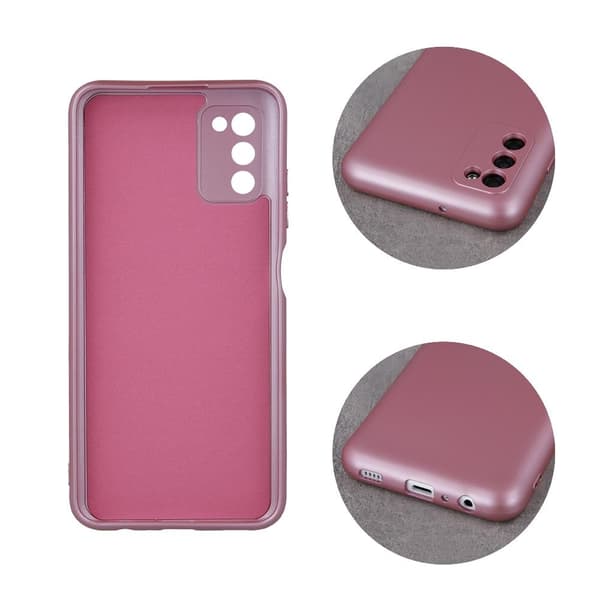 Metalliskt Skal för Samsung Galaxy A25 5G (global) rosa