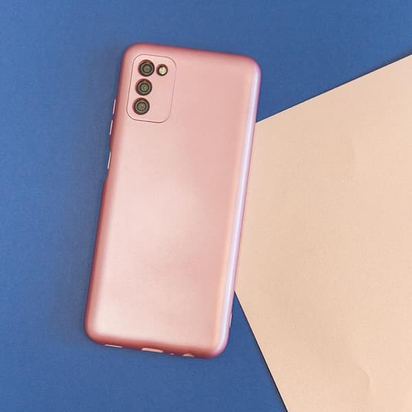 Metalliskt Skal för Samsung Galaxy A25 5G (global) rosa