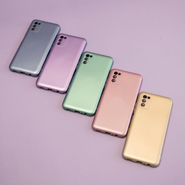 Metalliskt Skal för Samsung Galaxy A25 5G (global) rosa