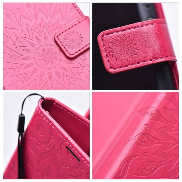 Xiaomi Redmi NOTE 12 4G Plånboksfodral Mezzo Mandala - rosa