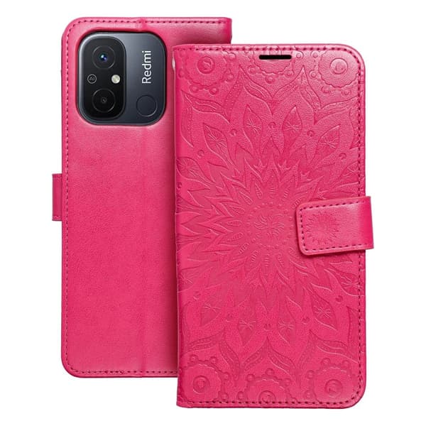 Xiaomi Redmi NOTE 12 4G Plånboksfodral Mezzo Mandala - rosa