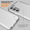 Miniatyrbild 7 av 8: Ful Gummifodral för Samsung Galaxy S23 transparent