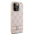 Miniatyrbild 8 av 11: DKNY iPhone 15 Pro Mobilskal Läder Checkered Mono Pattern