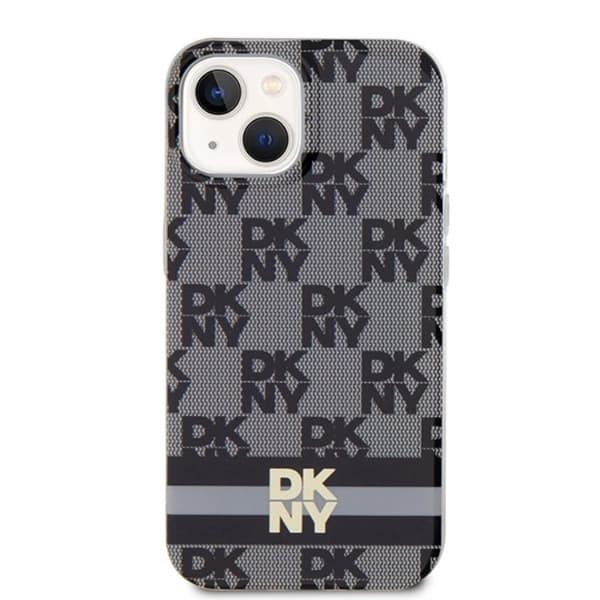 DKNY iPhone 15/14 Plus Mobilskal Magsafe IML Checkered Mono