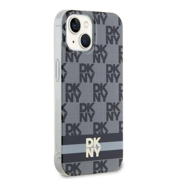 DKNY iPhone 15/14 Plus Mobilskal Magsafe IML Checkered Mono