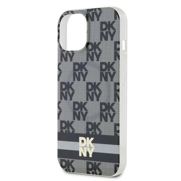 DKNY iPhone 15/14 Plus Mobilskal Magsafe IML Checkered Mono