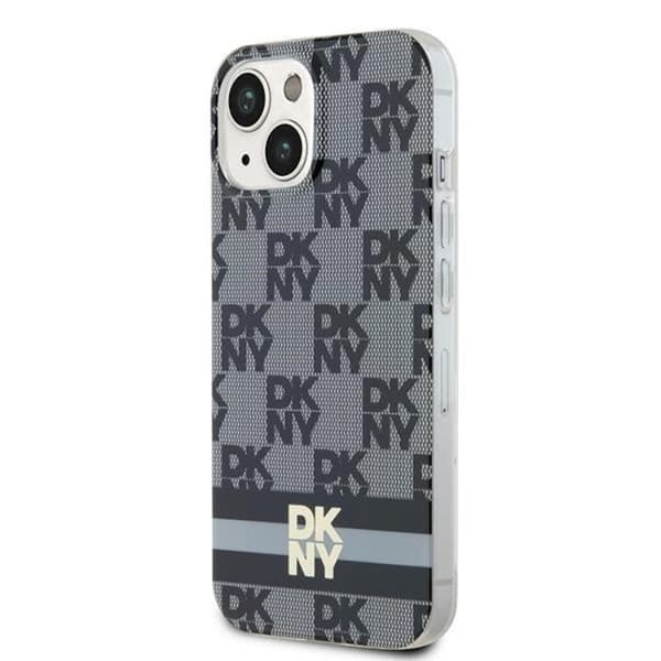 DKNY iPhone 15/14 Plus Mobilskal Magsafe IML Checkered Mono