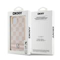 Miniatyrbild 8 av 8: DKNY iPhone 15/14 Plus Mobilskal Läder Checkered Mono Pattern