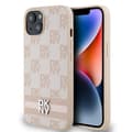 Miniatyrbild 1 av 8: DKNY iPhone 15/14 Plus Mobilskal Läder Checkered Mono Pattern