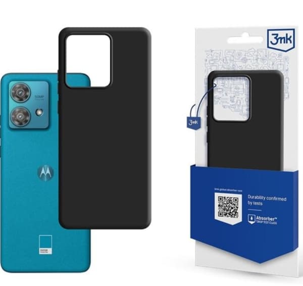 3MK Motorola Edge 40 Neo Mobilskal Matt - Svart