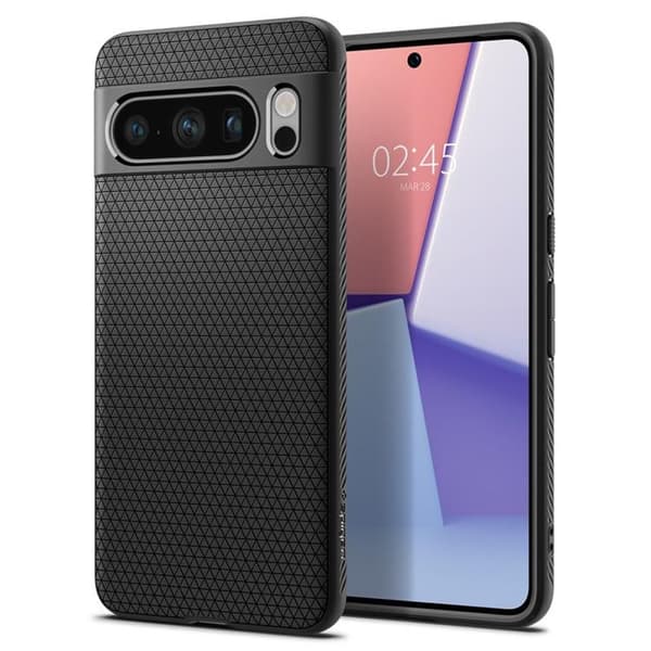 Spigen Google Pixel 8 Pro Mobilskal Liquid Air - Matte Svart