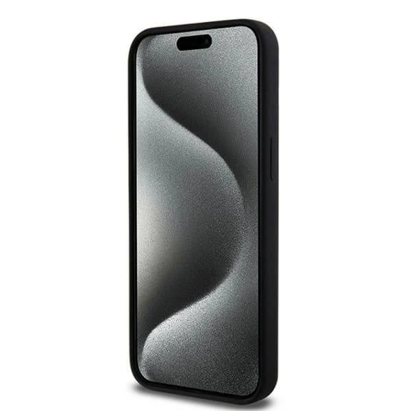 DKNY iPhone 14 Pro Max Mobilskal MagSafe Silikon Vit Logo