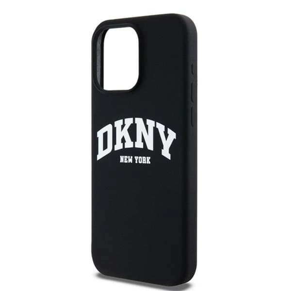 DKNY iPhone 14 Pro Max Mobilskal MagSafe Silikon Vit Logo