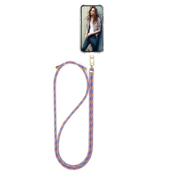 Boom Galaxy XCover 4 Skal med Halsband - BlueMix