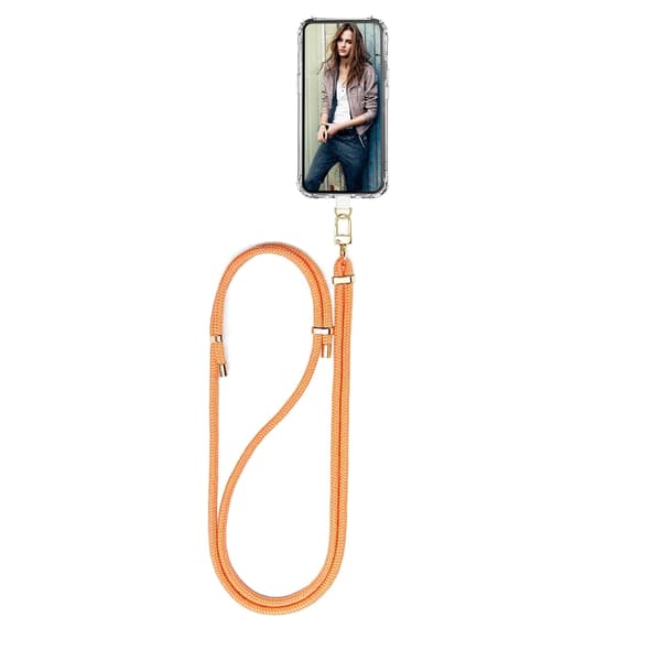 Boom Google Pixel 4a Skal med Halsband - Orange