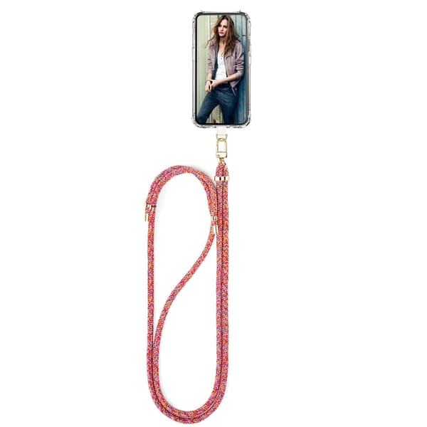 Boom iPhone 8 Plus Skal med Halsband - RedMix