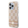 Miniatyrbild 2 av 8: DKNY iPhone 15 Pro Mobilskal Magsafe IML Checkered Mono